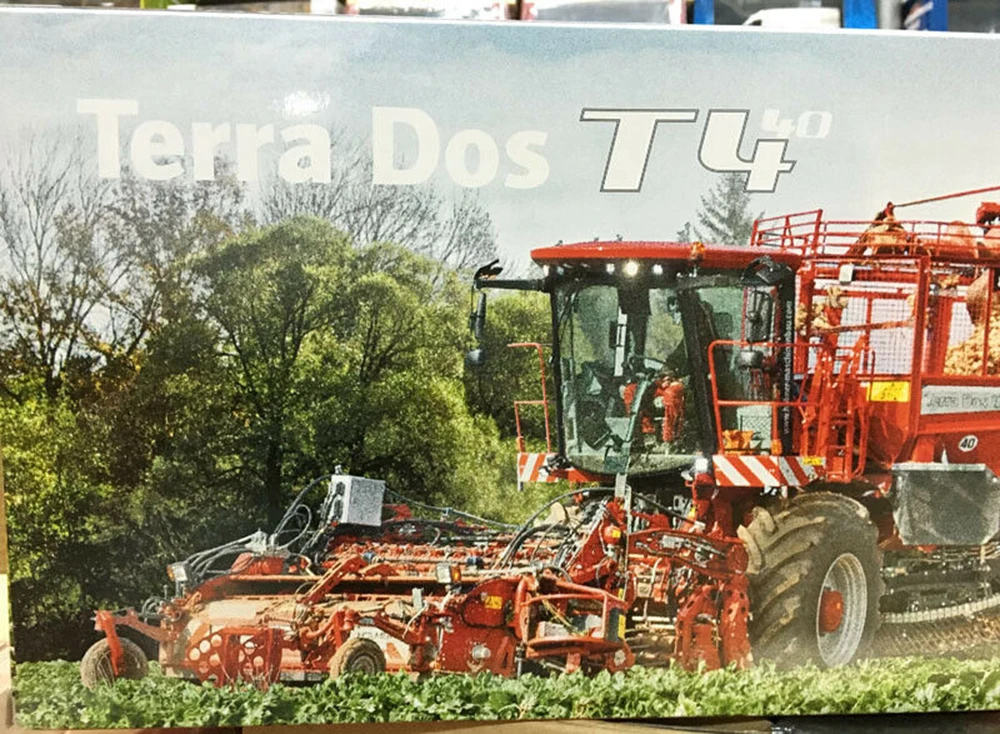 1:32 модель игрушки 1/32 сплав комбайн жнец HOLMER TERRA DOS T4 красный литье под давлением фермерский автомобиль игрушка Литье под давлением Машинки Игрушки для мальчиков Дети