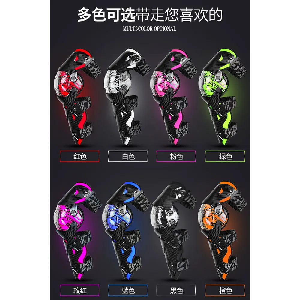 warm motorcycle knee pad safety moto protection motocross equipment 8 colors scooter leg cover riding unisex anti fall knee pads free global shipping