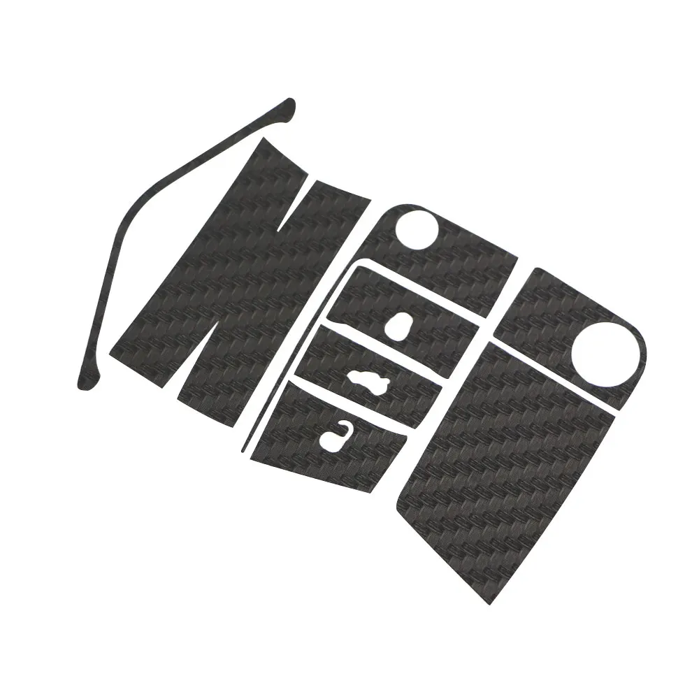 

Color My Life Carbon Fiber Car Key Cover Stickers for Skoda Octavia A7 A 7 2014 - 2017 for Seat Leon Ibiza Cuptra 2017 2018