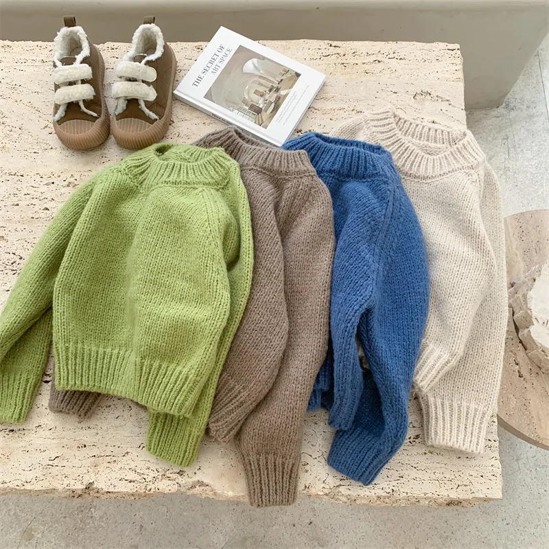 

Girls Candy Color Thick Sweater Toddler Girl Sweater Toddler Girl Winter Clothes Autumn Fall Girl Toddler Outfits Winter Sweater