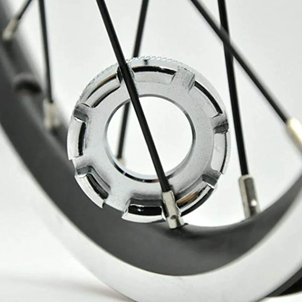 

Mini Cycle Spoke Nipple Key Bike Bicycle Wheel Rim 8 Way Wrench Spanner Bike Repair Tool Durable Portable Hand Tools
