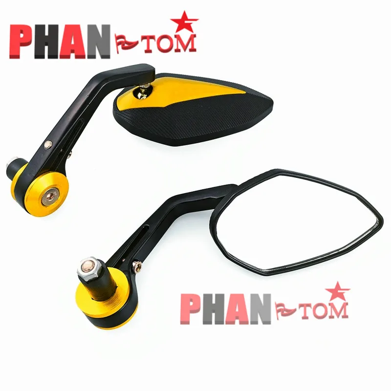 2шт универсальные 7/8 &quotкруглое зеркало заднего вида мотоцикла скутеры боковое