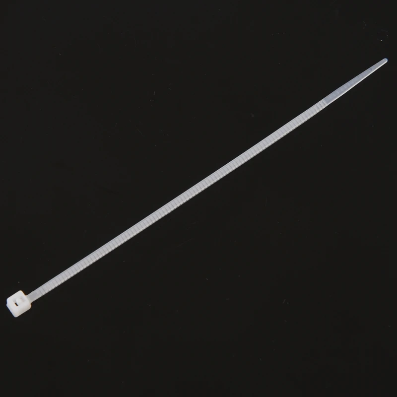 100 шт прочных кабельные стяжки/галстук бабочка обертывания стяжки Цвет: белый