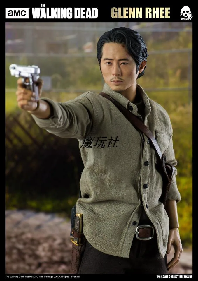 

1/6 Glenn Rhee Collection Action Figure for Fans Holiday Gift Deluxe version An Best Price