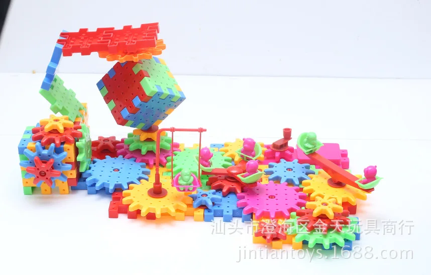 

Foreign Trade English Version 108 Variable Electric Building Blocks Hundreds of Spelling Sunny Bricks Dynamic Building Blocks