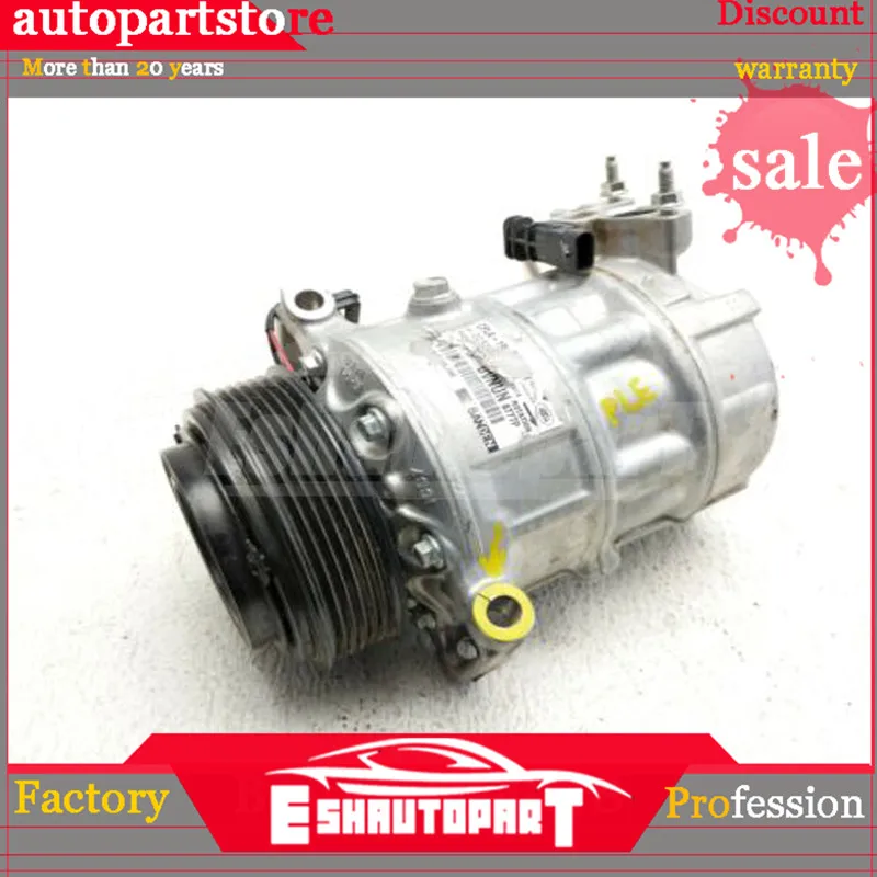 

Auto Car AC A/C Compressor for LAND ROVER JAGUAR XE X760 F-TYPE Coupe X152 LR035761 LR057692 LR068128 LR086043 LR112585 T2P1159