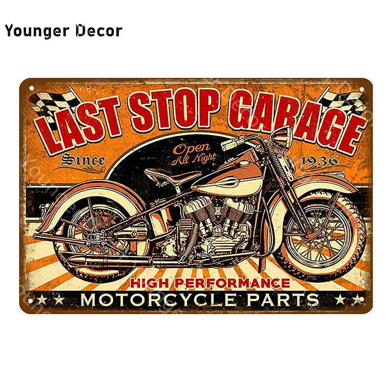 Американская Англия классика мотоциклы винтажные металлические знаки плакат на