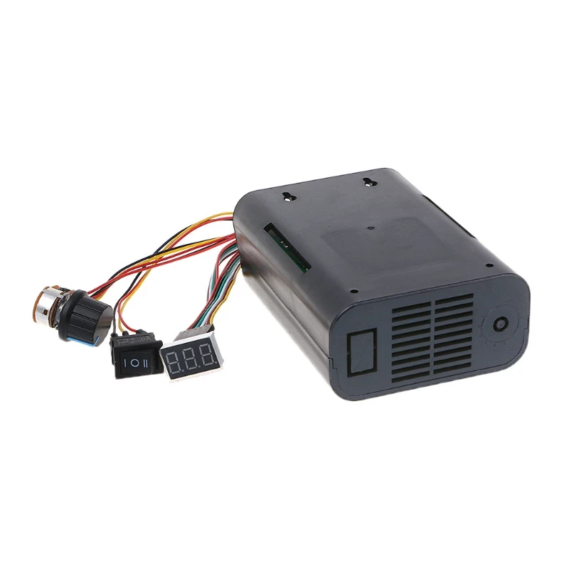 DC 10V~55V max 60A PWM dc motor speed controller CW CCW digital display 0~100% adjustable drive module Input | Обустройство дома