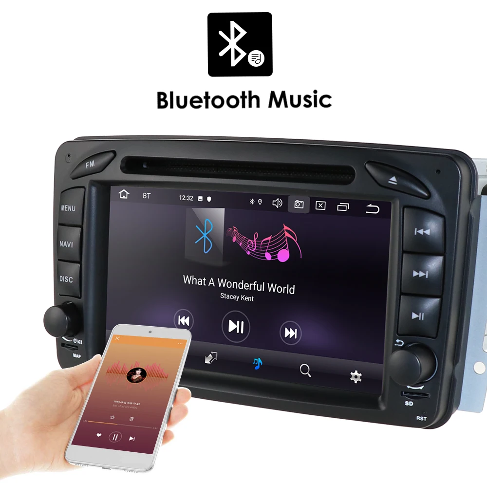 Автомобильный мультимедийный плеер Android 10 GPS 2 Din автомобильный радиоприемник DSP