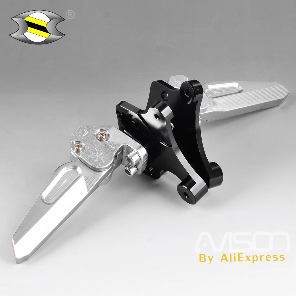 Для X MAX X-MAX Xmax 250 300 400 2017 2018CNC складные мотоциклетные Задние подножки для ног |