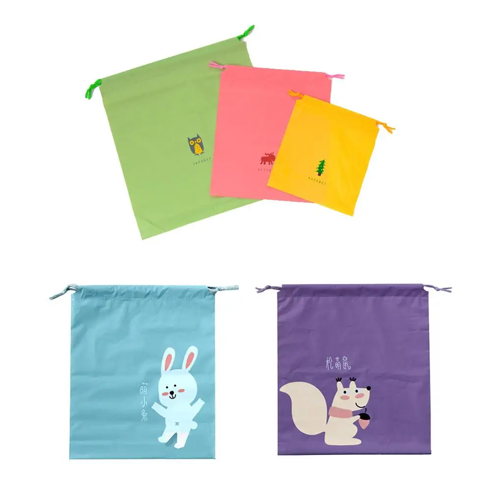 Милый водонепроницаемый шнурок сумка для путешествий плавания хранения