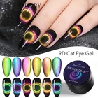 Магнитный Гель-лак NICOLE DIARY 9D Хамелеон для ногтей Auroras кошачий глаз УФ-Гель-лак 5 мл Сияющий лазерный отмачиваемый Гель-лак для ногтей