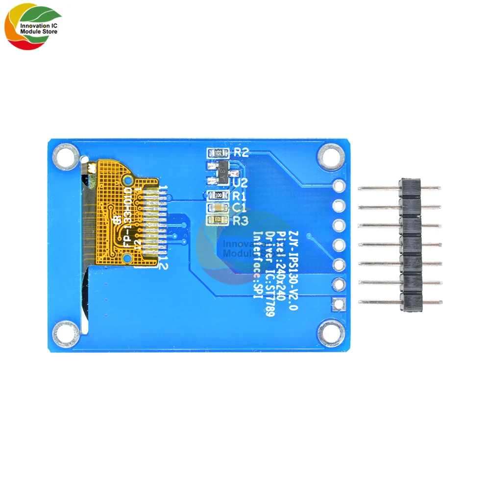 1 3 дюймовый TFT ЖК экран дисплей модуль 240240 IPS полноцветный 7Pin SPI интерфейс ST7789 IC