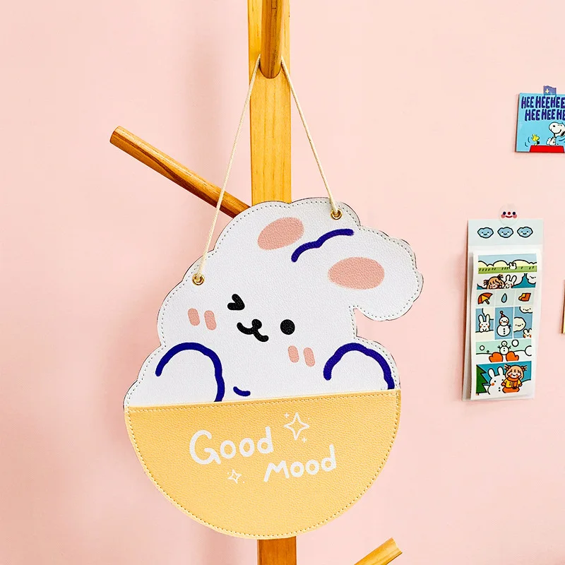 Bentoy корейский Медведь Кролик дверь настенная сумка для хранения коробка макияжа