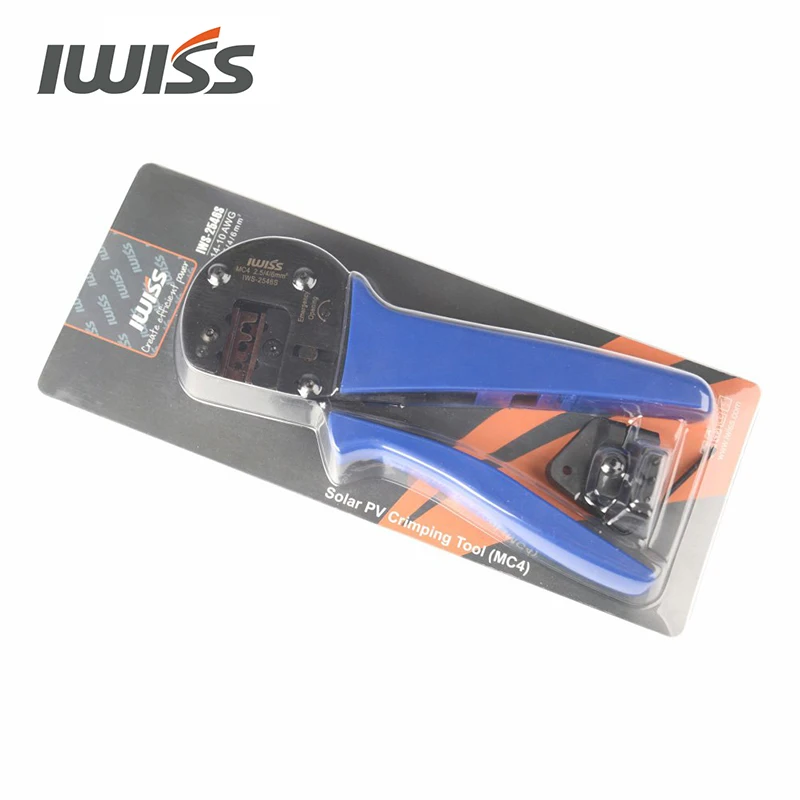 IWISS IWS 2546S MC3/4 солнечные обжимные плоскогубцы ручные щипцы инструменты с локатором