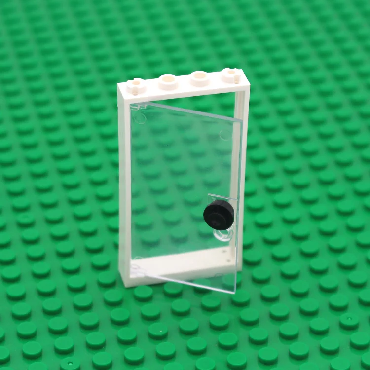 picture show 30pcs Кубики Moc Ландшафтная архитектура двери и окна DIY Интеллектуальный блок совместим со сборками частиц my city window - Цвет: picture show 30pcs