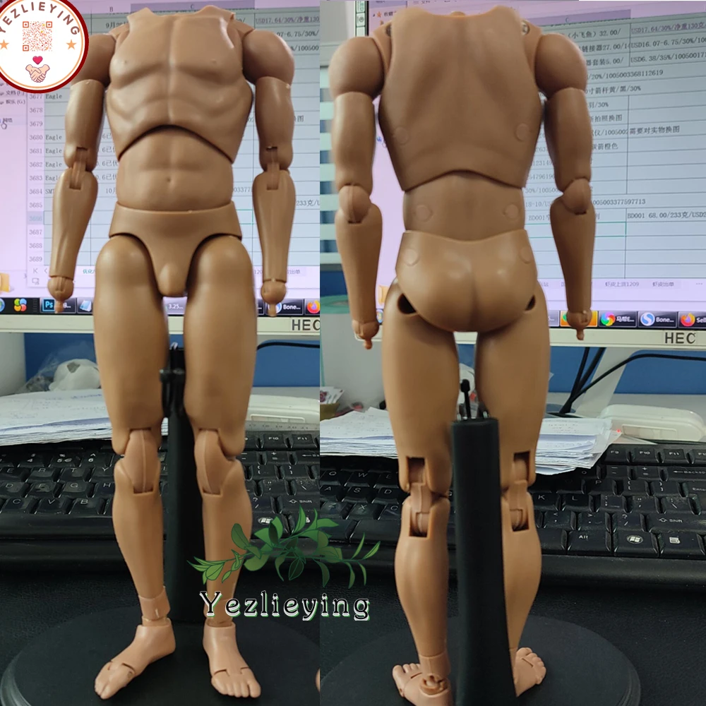 

Coomodel 1/6 Man Standard body Figure BD001 Military body model Emoticon Head Sculpture for 12 inch soldier Action Figure Dolls