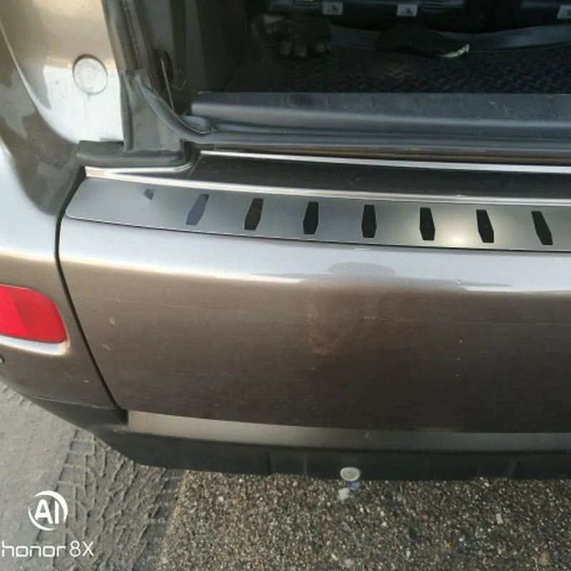 Накладка на задний бампер для Peugeot 4007 2010|Обивка багажника| |