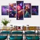 Рамка, постер с изображением кирпичной расцветки, видео игры, Вечные охотники, Лига Легенд, холст, Настенная картина, домашний декор