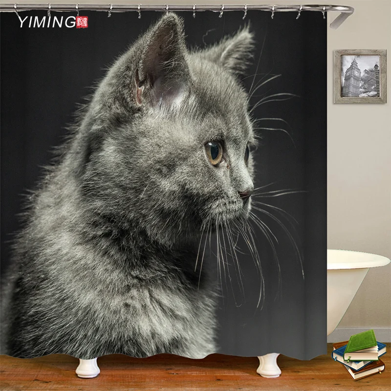 Водонепроницаемая занавеска для ванной и душа из полиэстера 180 х180 см - купить по