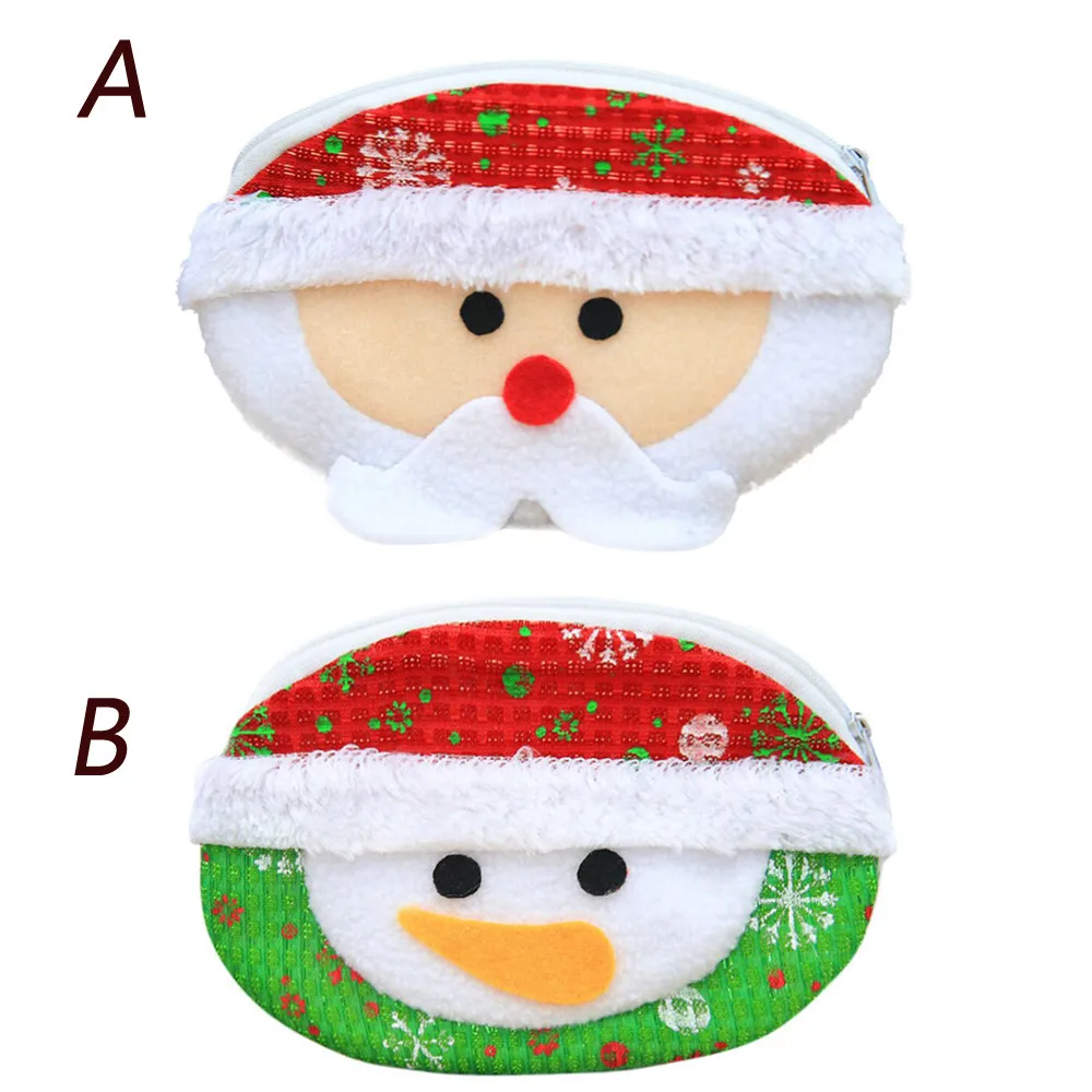 Модная сумка унисекс хлопок ткань мультфильм воротник бумажник Новый Хэллоуин