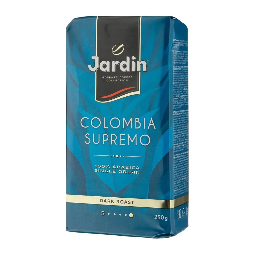 Кофе Jardin &quotColombia Supremo&quot молотый 250 гр | Продукты