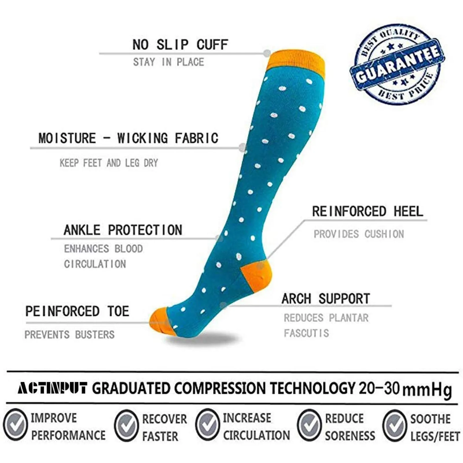 

Stockings Women Socks Fashion Unisex Stretchable Soft Warm Non-slip Socks Brede Kalf Compressie Sports Socks #T1G