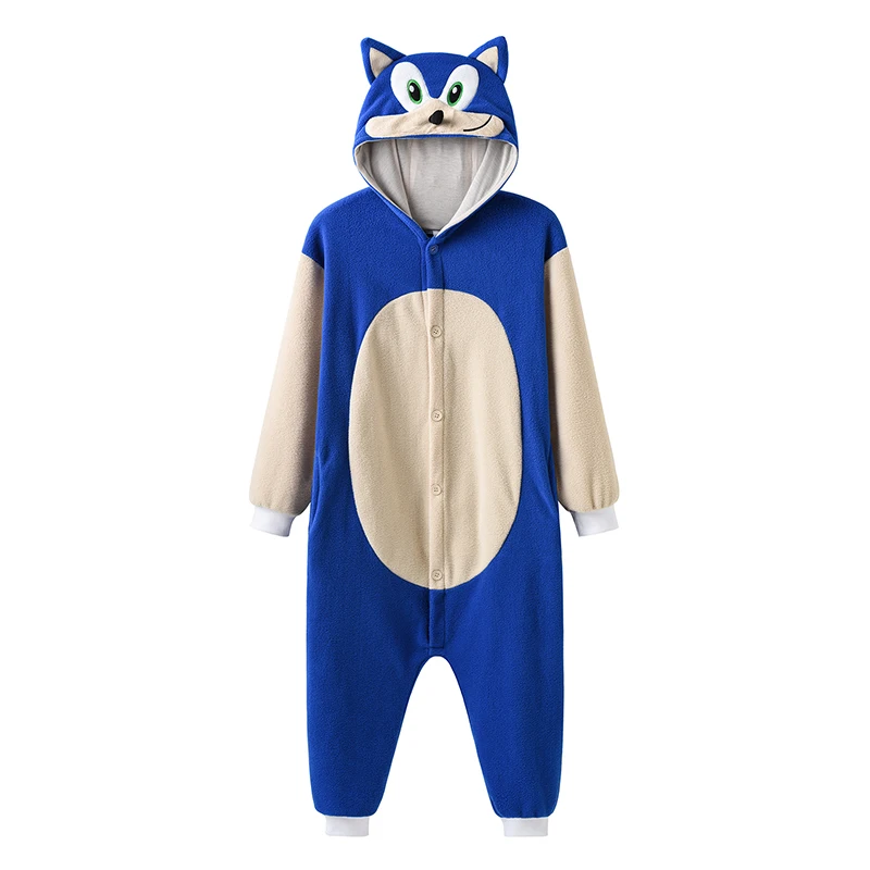 

Детский костюм-кигуруми, детские пижамы-комбинезоны с животными, флисовые пижамы для девочек с рисунками из мультфильмов, цельная Пижама, п...