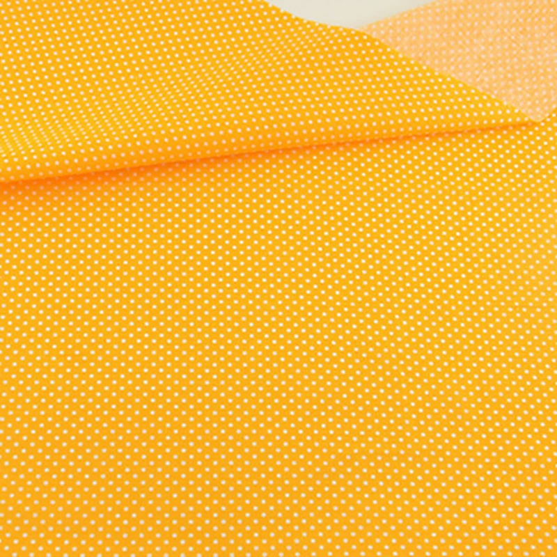 

Teramila New Arrivals Patchwork Fabric Gold Cotton Fabric By the Meter for Sewing Home Textile Handmade Crafts Dolls Accessories