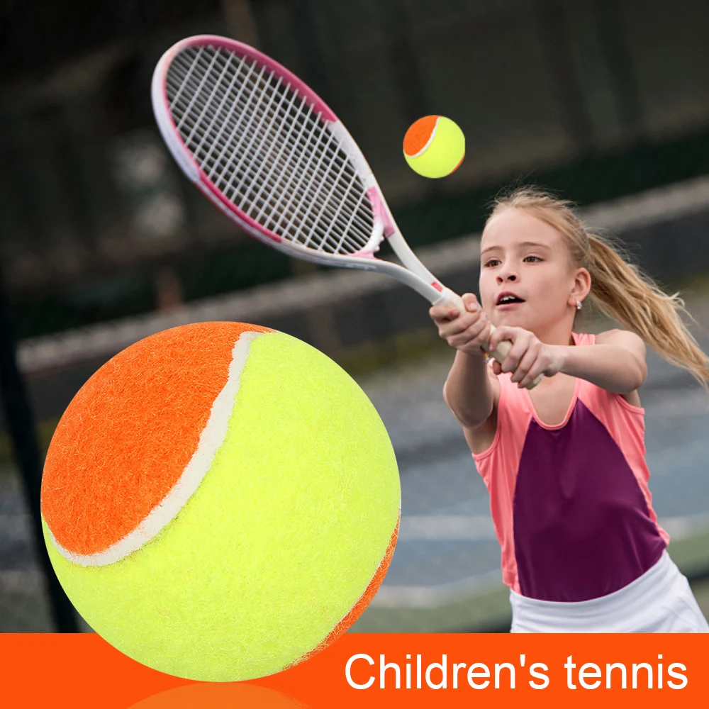 

10pcs Elasticity Soft Tennis Ball With Rope Professional High Resilience Rubber Tennis Beginner Youth Trainer Sports Supplies