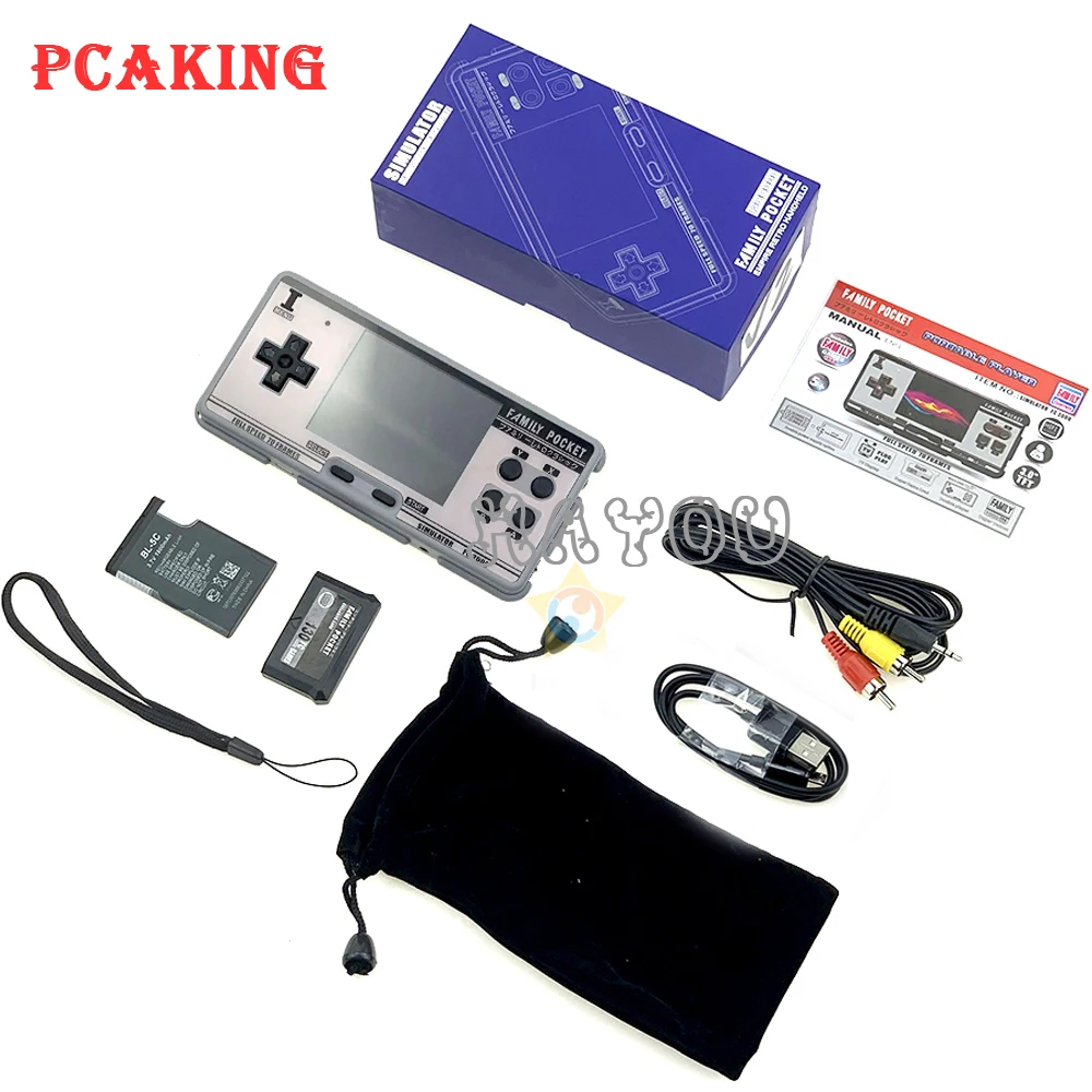 FC3000 V2 Classic Retro Handheld Game Console 4000+ Games Video Game Player Support 10 Formats IPS Screen Portable Game Console