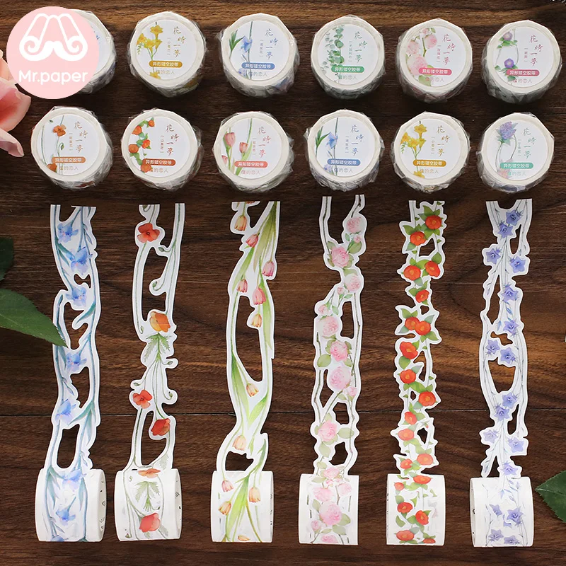 Г н бумажный 12 видов конструкций Творческий полый капризные цветы пули ленты