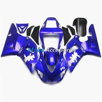 motorcycle fairings kit fit for yzf r1 1998 1999 bodywork set high quality abs injection new blue