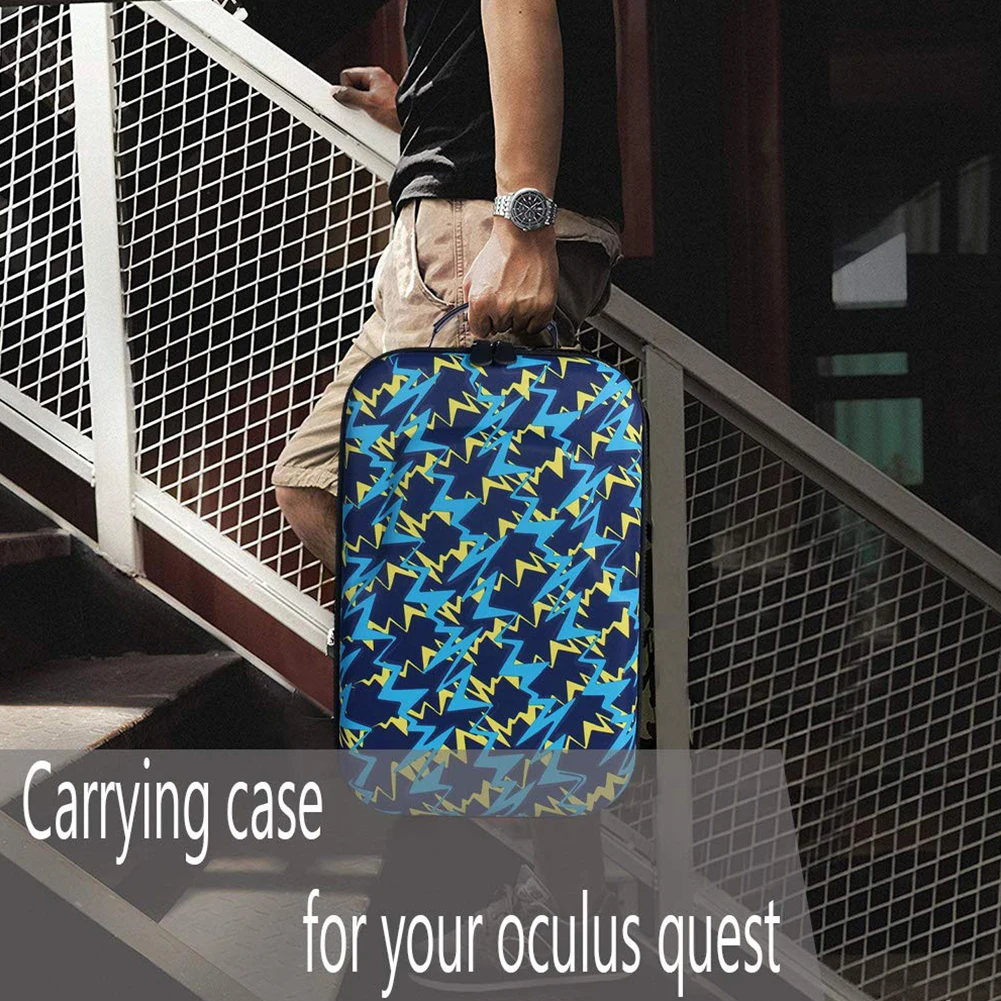 

Shock Proof Carrying Case Wear Resistant Travel Accessories EVA Fashion Protective Anti Dust Hard For Oculus Quest VR Headset