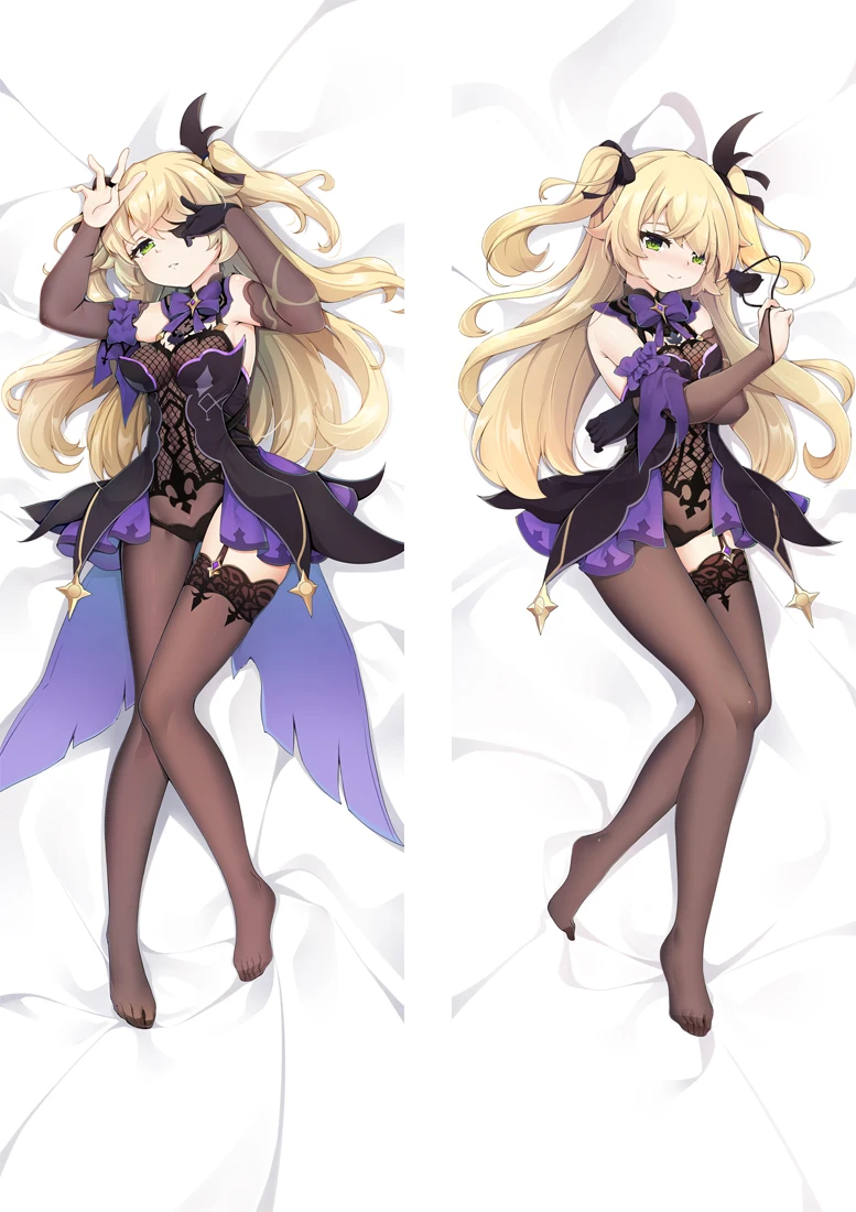 Genshin Impact Fischl Лиза Ху Тао Розария сахароза Eula Лоуренс Янь фей Косплей Подушка Dakimakura