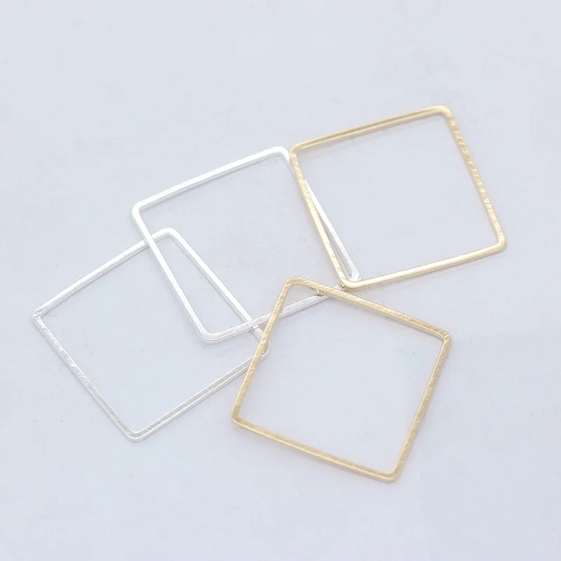 20p многоразмерные золотистые/серебристые металлические оправы геометрической