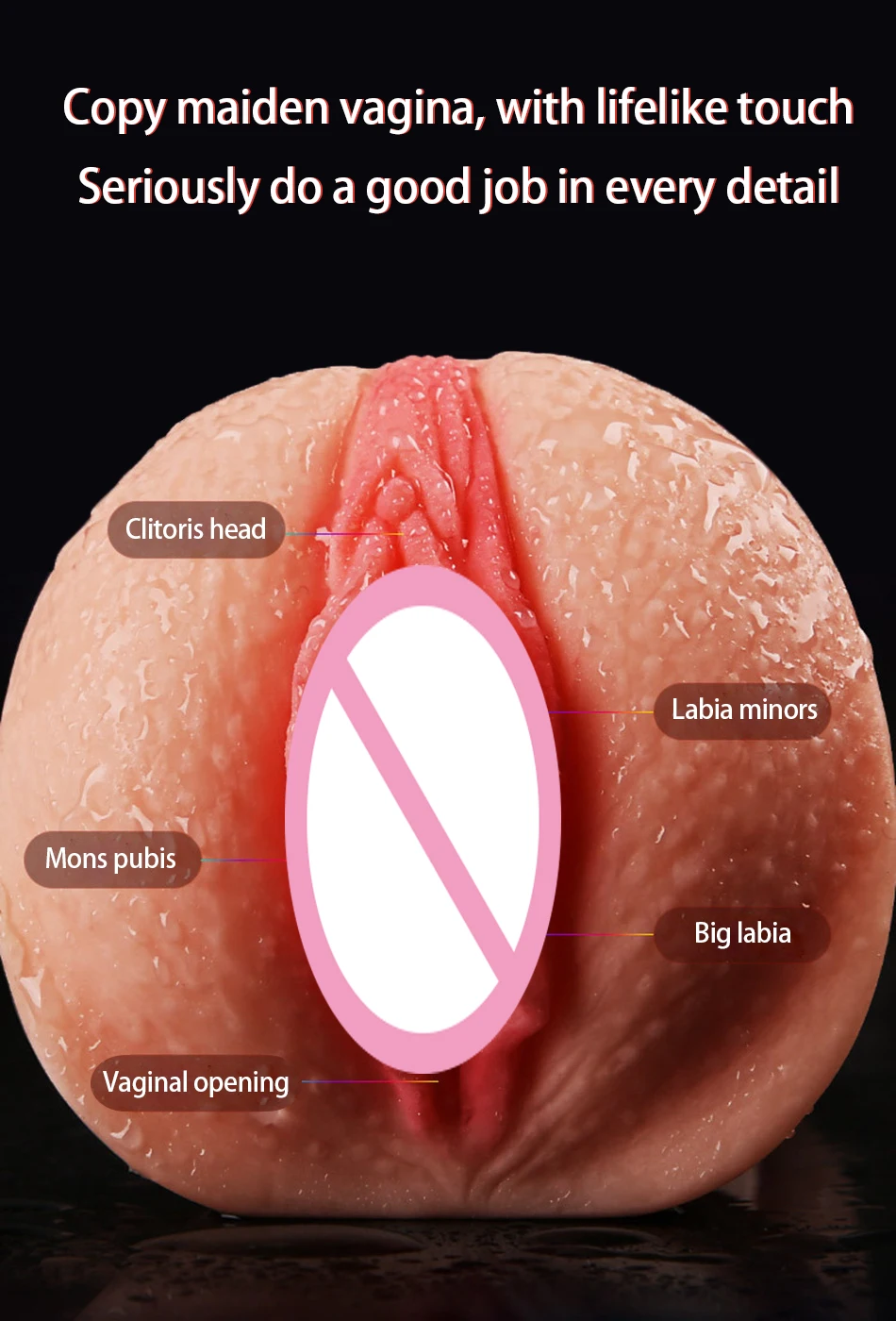 Минет Реалистичная настоящая киска мужской мастурбатор искусственная глубокая