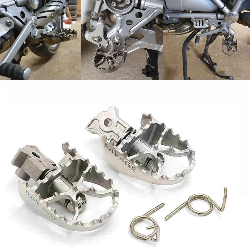 Передние колышки для ног 2 шт. BMW R1200GS 2004 2018 широкие поворотные 60 мм 2013 14 15 16 2017 R1200 GS R