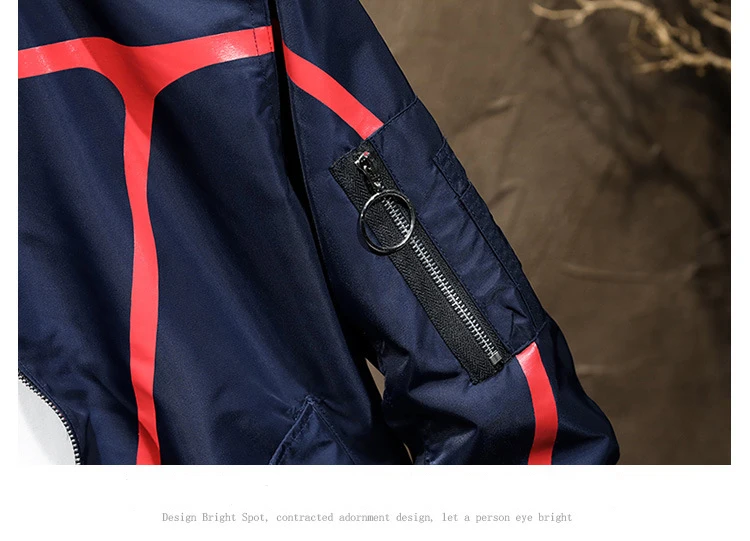 

2020 Hot Sale Windbreaker Jacket Men Autumn Outdoor Hoodless Jacket Men Large Size Windbreaker Zipper 478009