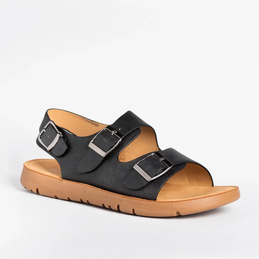 

New Basic Summer Sandals Covered Flat Woman Sandals Ladies Open Toe Casual Shoes Flip Flop Casual Beach Shoes Size 43