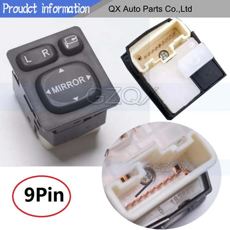 CAPQX 9/28pin для Corolla LEVIN 2014 2015 2016 2017 наружное заднего вида зеркало складной