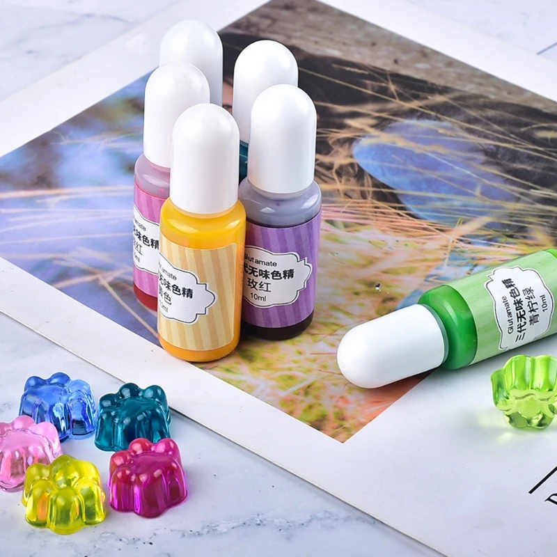 

24 Colors Epoxy Resin Pigment Liquid Epoxy Resin Dye Translucent Resin Colorants