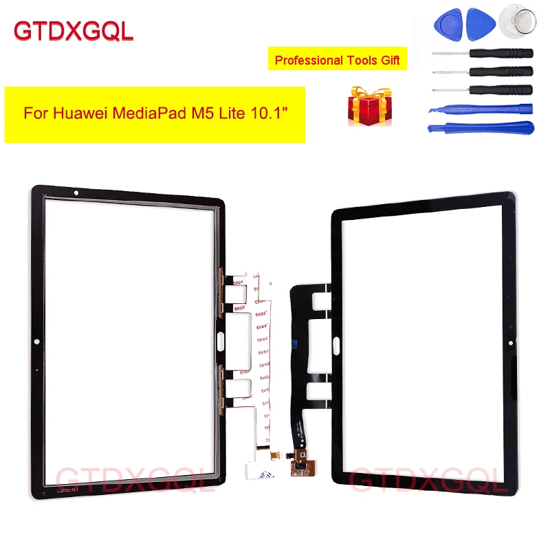 

NEW Panel Front Glass For Huawei MediaPad M5 Lite 10.1" BAH2-L09 BAH2-L09C Bach2-W19C Bach2-L09C Tablet Touch Front Glass