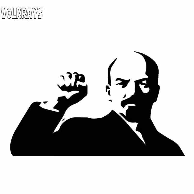 Volkrays индивидуальная Автомобильная наклейка Lenin коммунистические революционные
