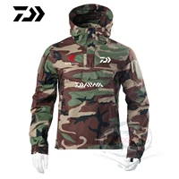 daiwa fishing clothes waterproof breathable fly fishing clothes wader jacket wading clothing apparel daiwa camouflage jackets
