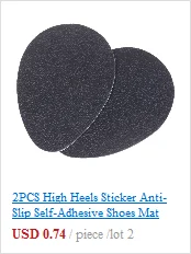 1Pair Self-Adhesive Anti-Slip Shoes Mat Durable High Heel Sole Protector Rubber Pads Cushion Non Slip Insole High Heel Sticker