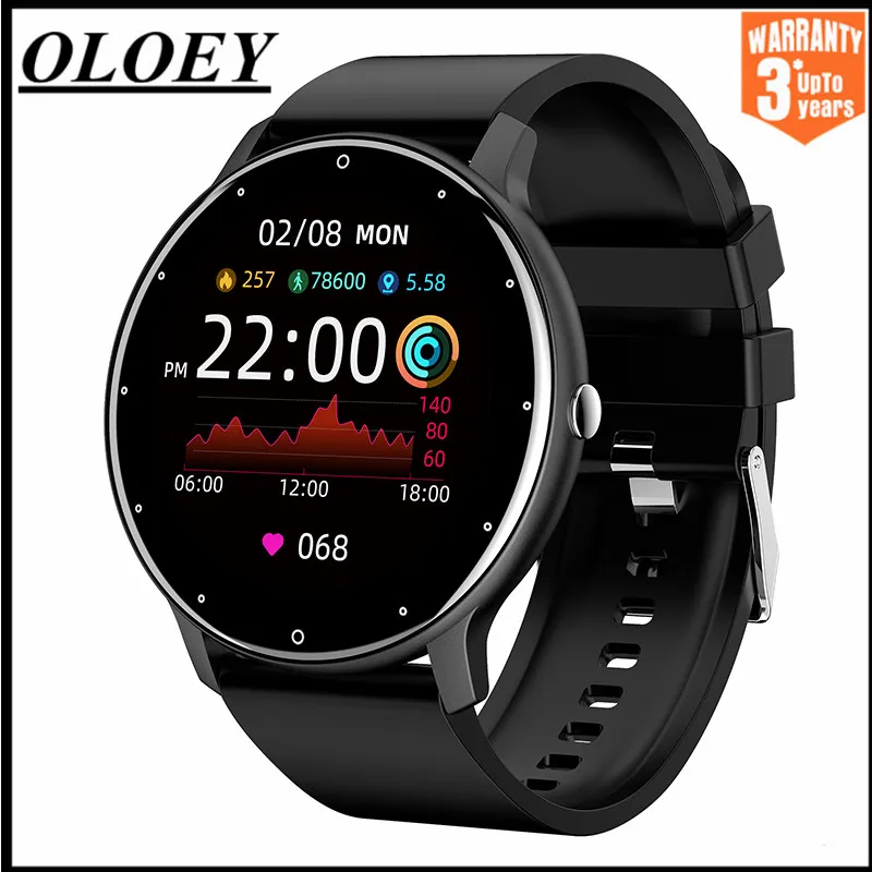 

2022 New Smart Watch Men Smartwatch Full Touch Screen Sport Fitnes Watch for Women Men IP67 Waterproof Bluetooth For Android ios