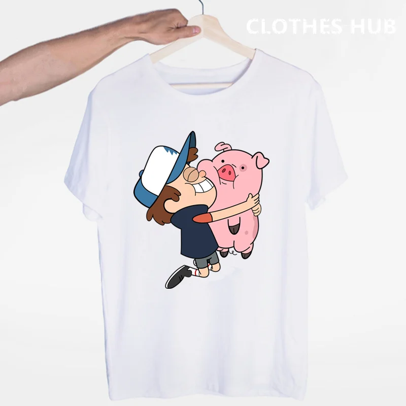 Тяжести Футболка c изображением круга с шифром летние Повседневное О образным