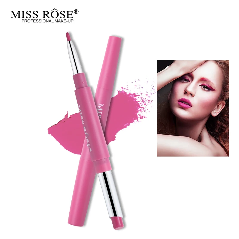 Miss Rose Топ бренд Карандаш для губ матовый карандаш 8 цветов водонепроницаемые