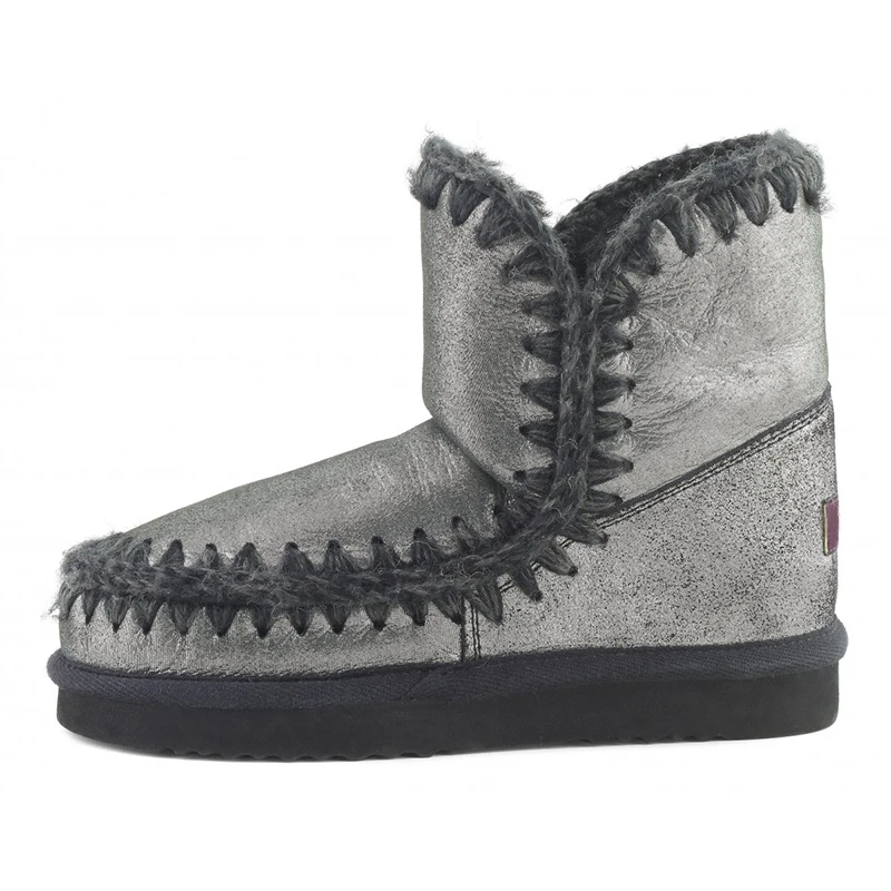 

Moug winter shoes women snow boots original mini eskimo sneaker handmade sheepskin platform ladies ankle boot